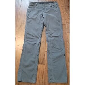 KUHL Born in the Mountains Womens Gray Chino Performance Pants Sz 32x32 See Desc